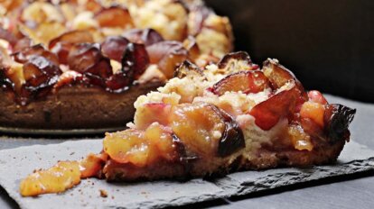 Veganer Pflaumenkuchen