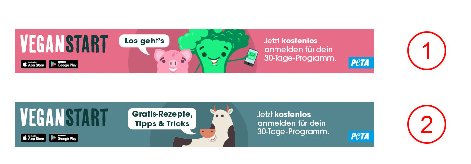 Veganstart Banner