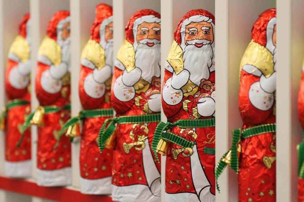 Schokoweihnachtsmaenner