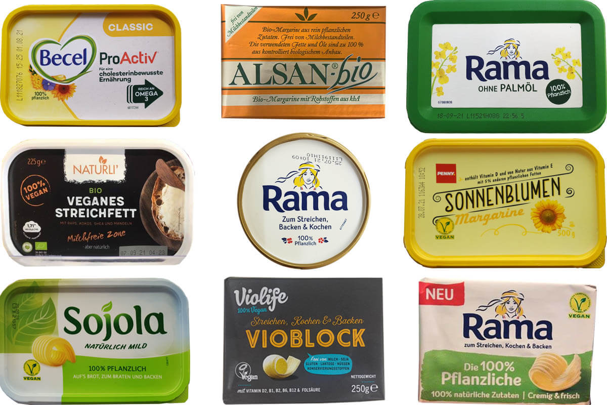 Vegane Butter und Margarine: Die besten Alternativen