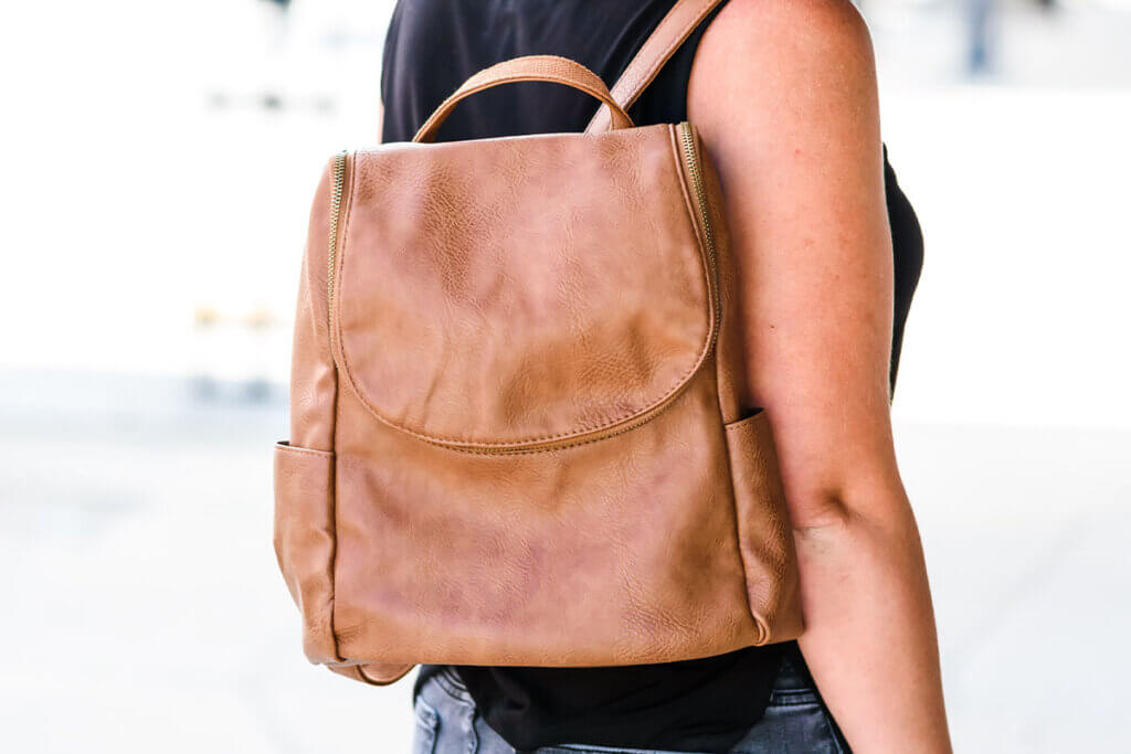 Vegane Ledertasche