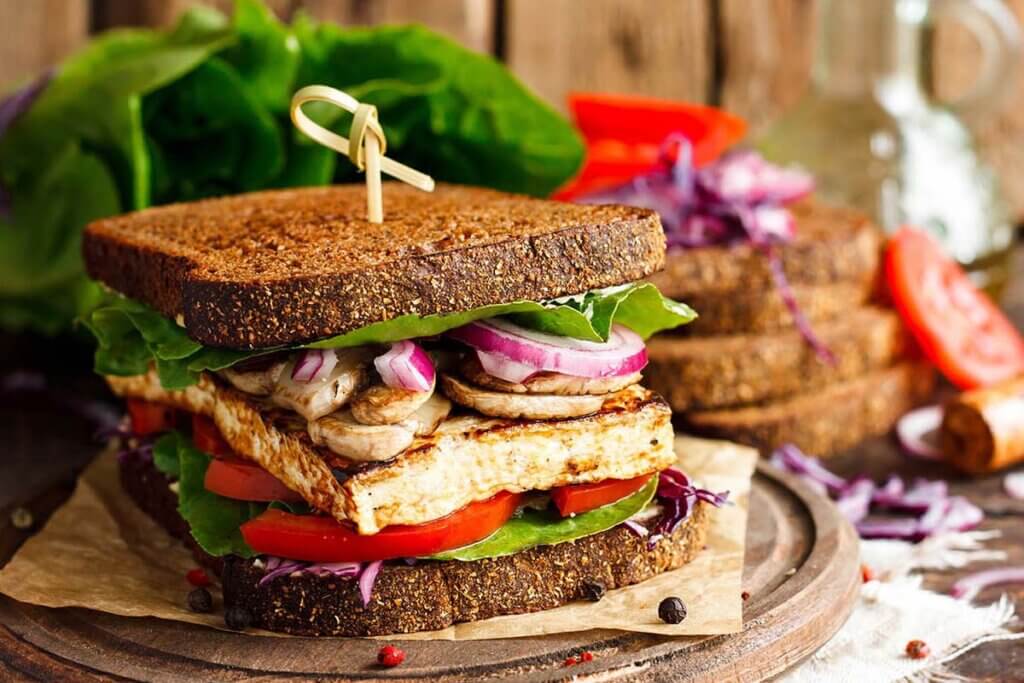 Veganes Sandwich