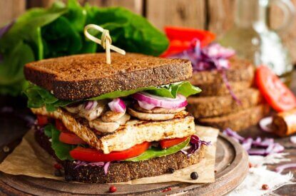 Veganes Sandwich
