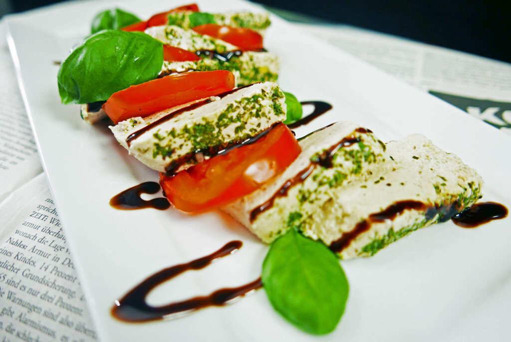 Veganer Mozzarella