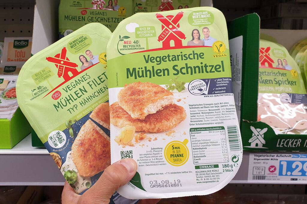 Vegane Ersatzprodukte