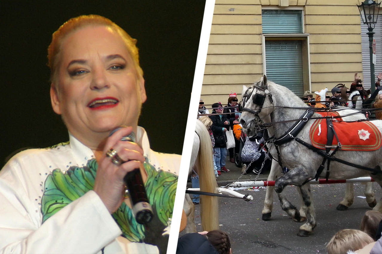 Hella von Sinnen & 34 Promis fordern: Pferde raus aus Karneval