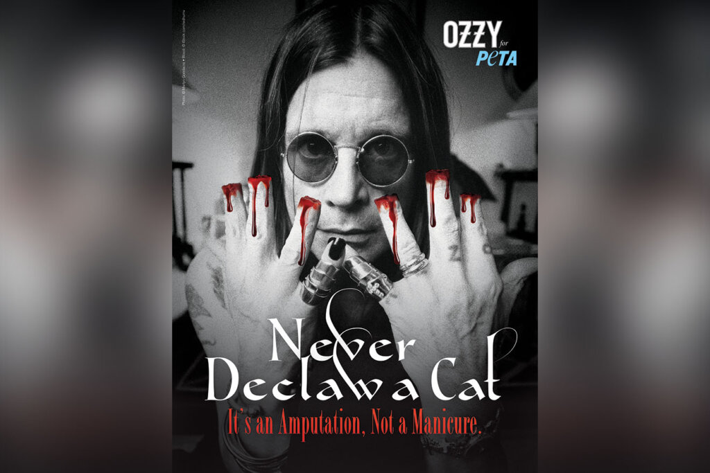 Ozzy Osbourne PETA Motiv