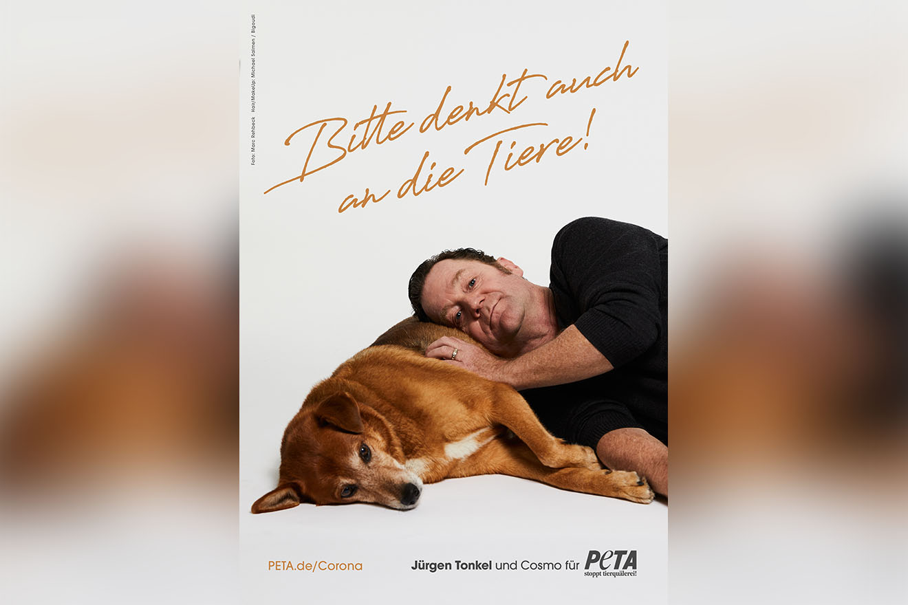 Corona: Schauspieler Jürgen Tonkel: „Bitte denkt auch an die Tiere!“