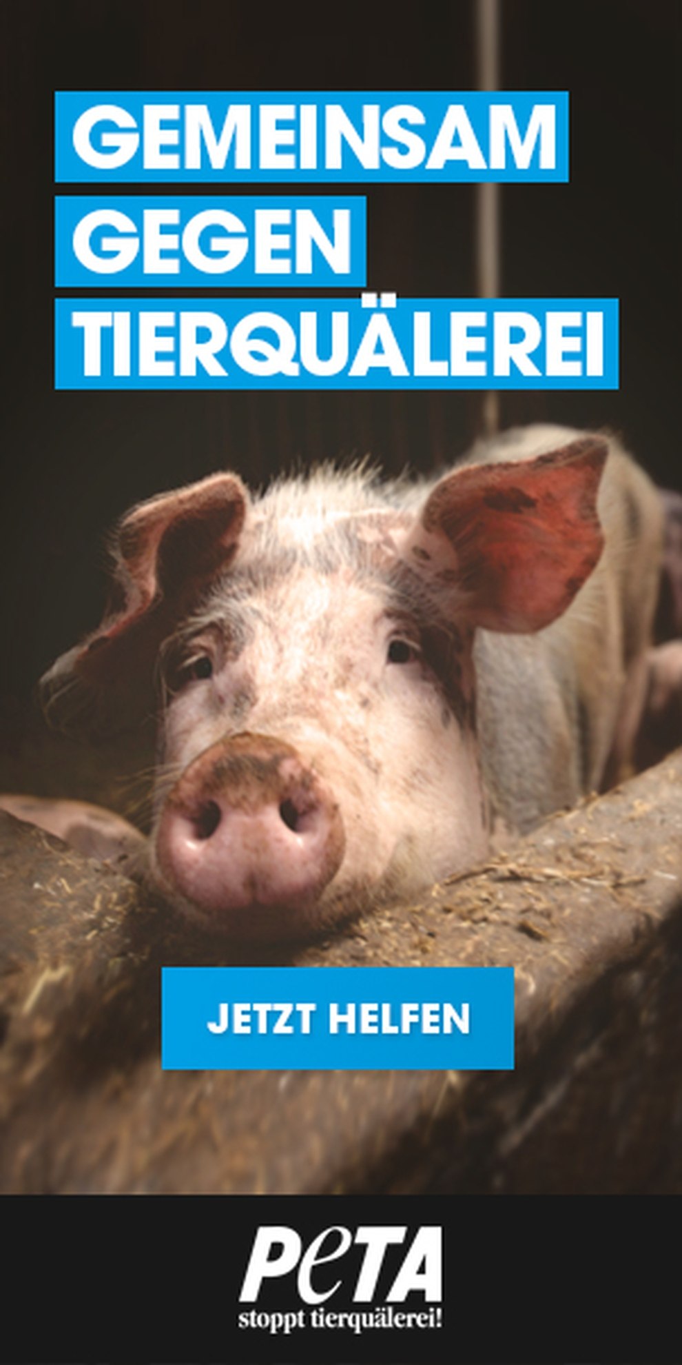 PETA Deutschland - Gemeinsam gegen Tierquälerei