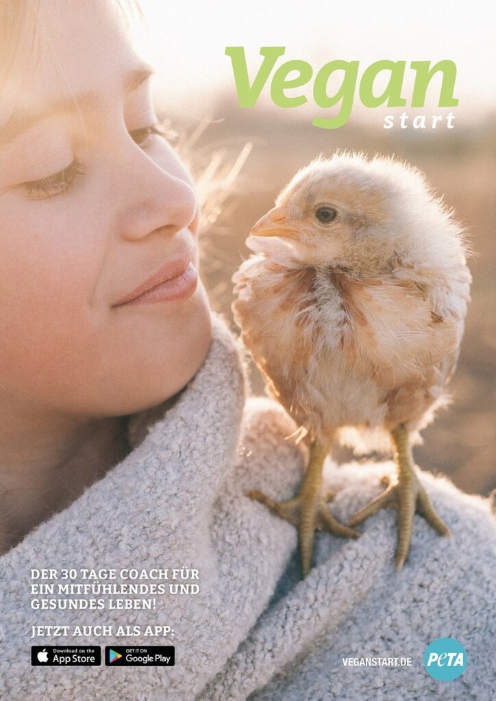 Veganstart.de Plakat