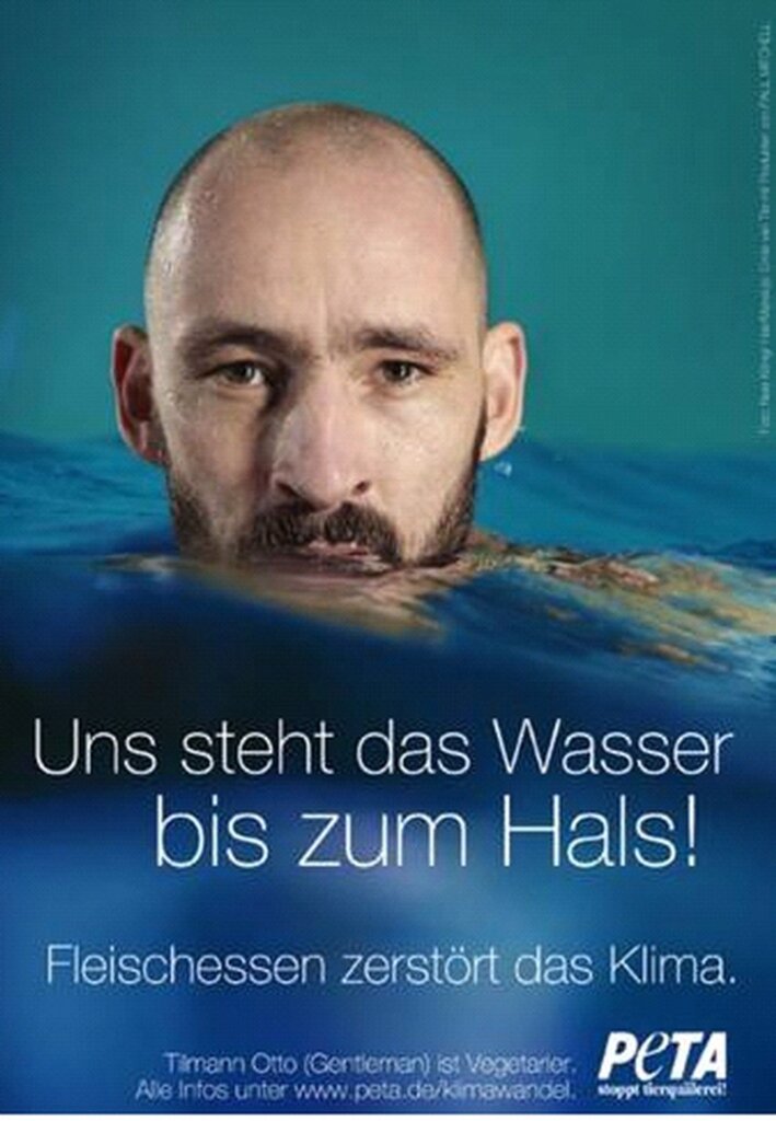 PETA Motiv Gentleman