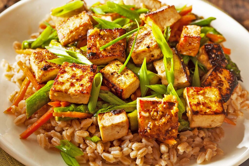 Gebratener Tofu