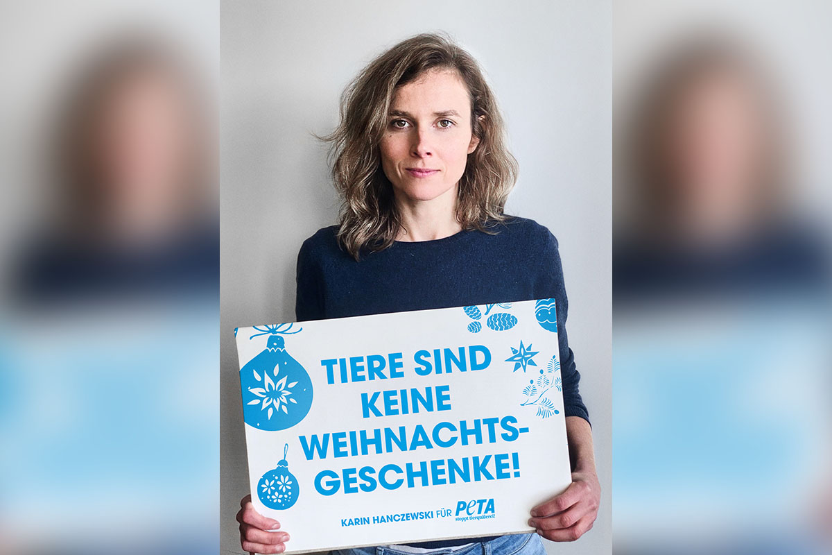 Schauspielerin Karin Hanczewski: „Tiere sind keine Weihnachtsgeschenke!“