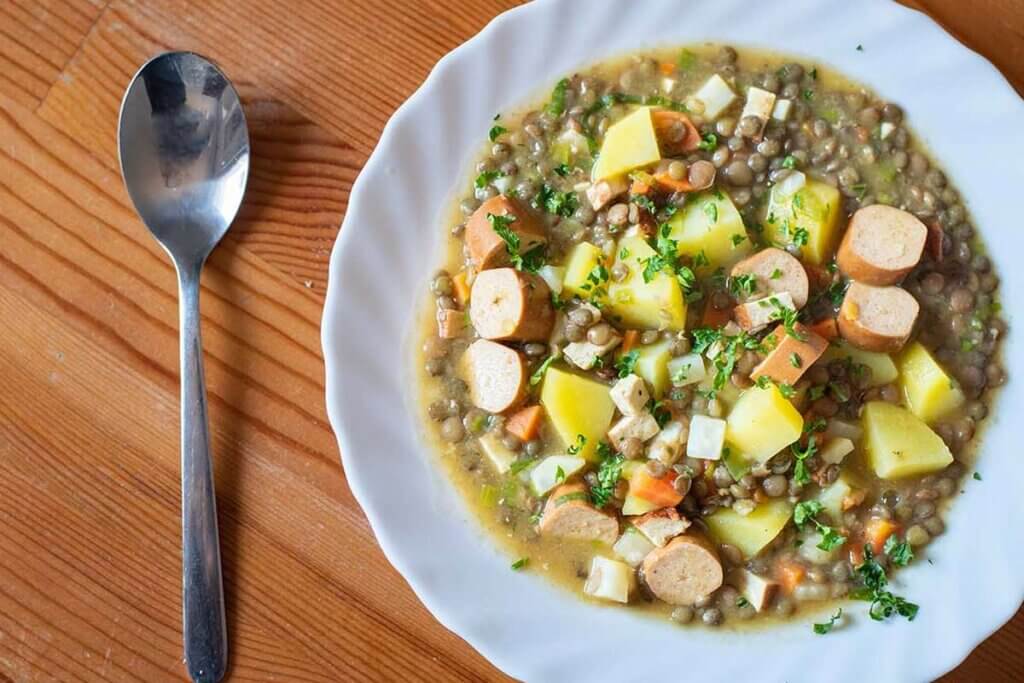 Vegane Linsensuppe