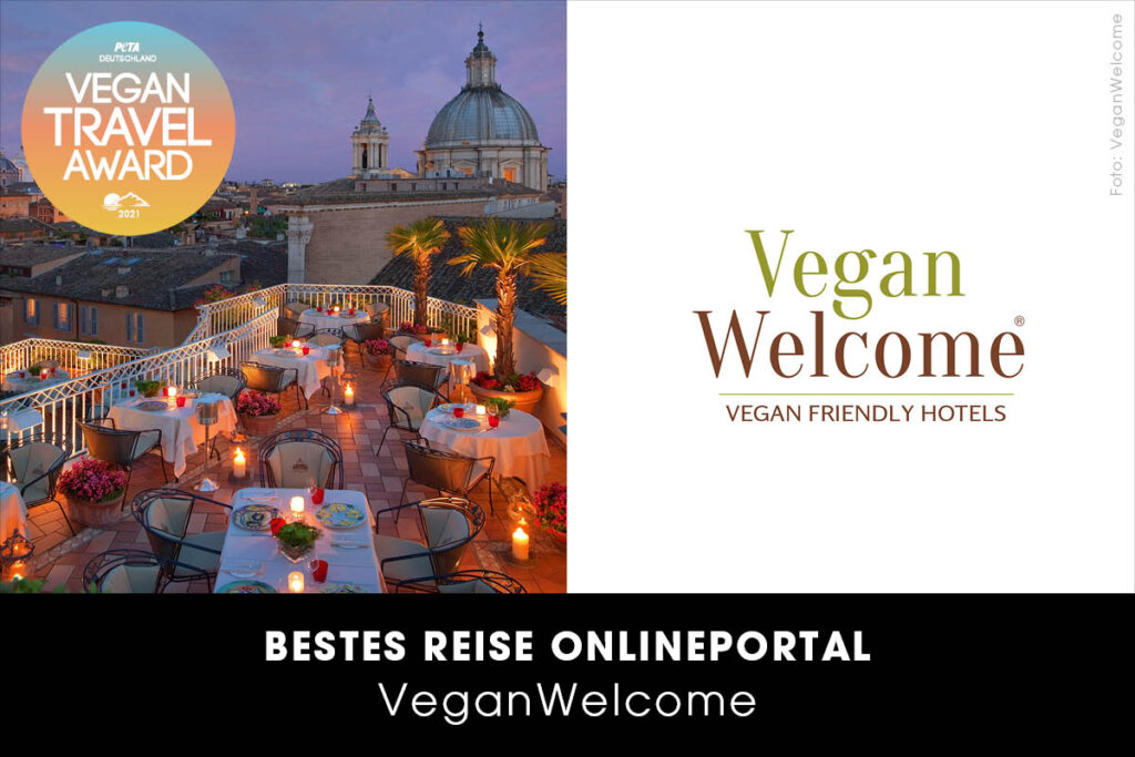 Vegan Travel Award Bestes Online-Reiseportal VeganWelcome