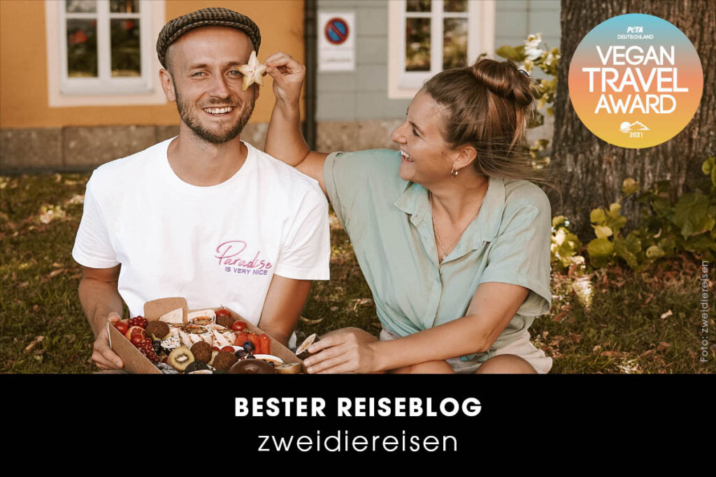 Vegan Travel Award Bester Reiseblog zweidiereisen