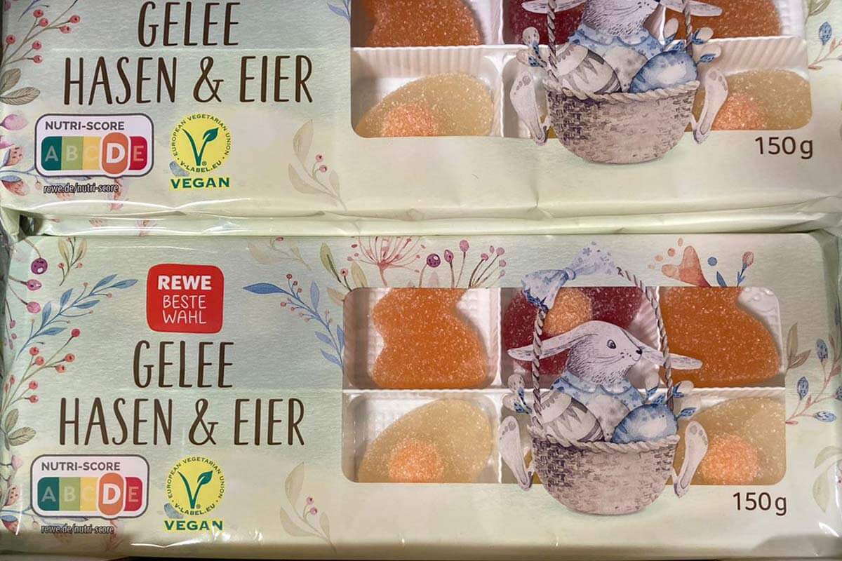 Rewe Beste Wahl Gelee Hasen und Eier