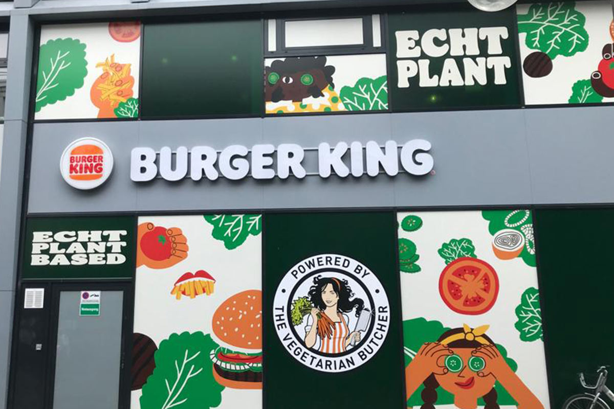 Burger King: Weltweit erster Plant-based Store in Köln