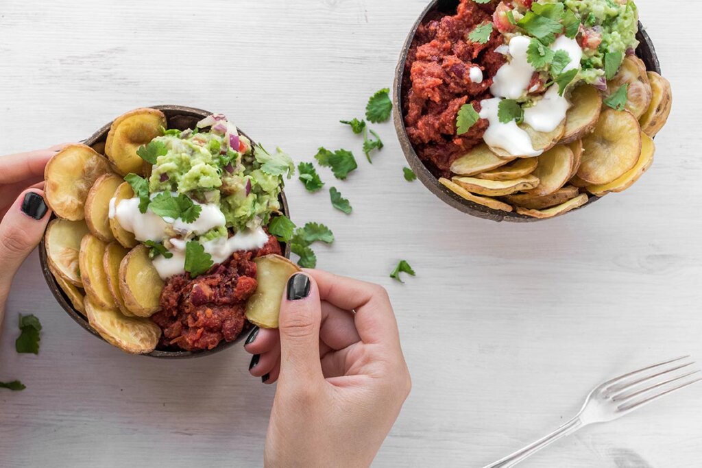 vegane mexikanische bowls