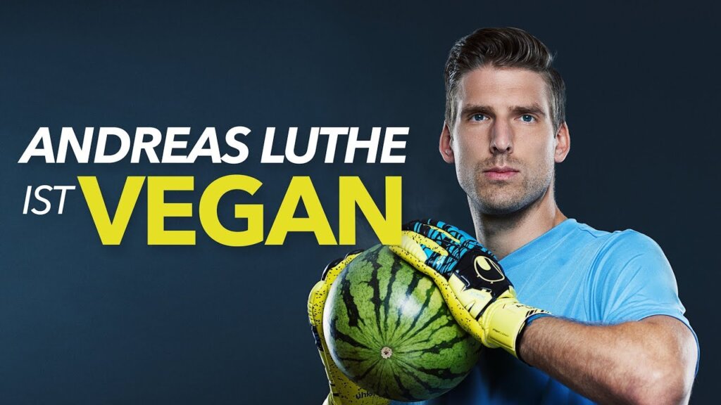 Andreas Luthe Vegan Plakat