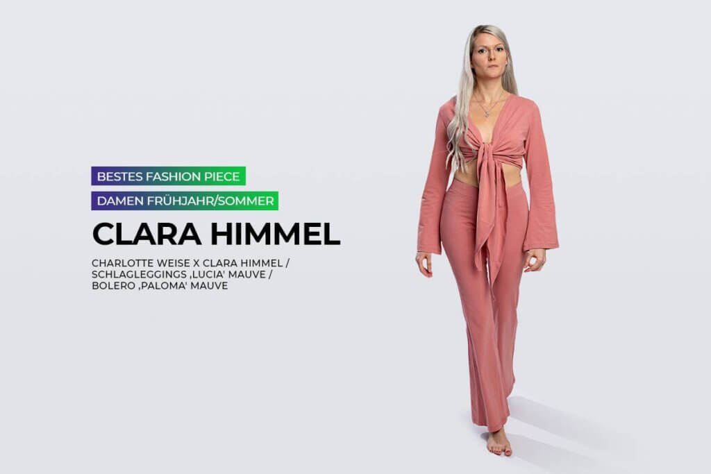 PETA Fashion Award Gewinner Bestes Fashion Piece Damen Fruehjahr und Sommer