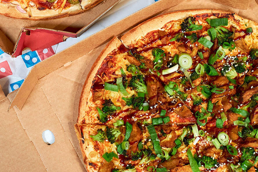 Neue vegane Pizza bei Domino’s in Kooperation mit PETA