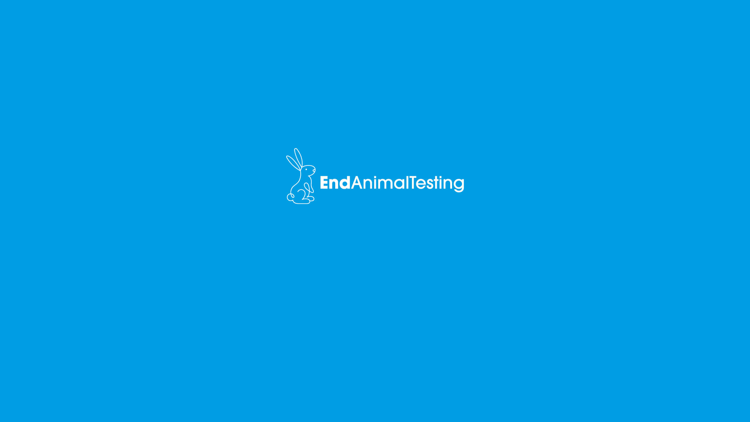 Logo. End Animal Testing