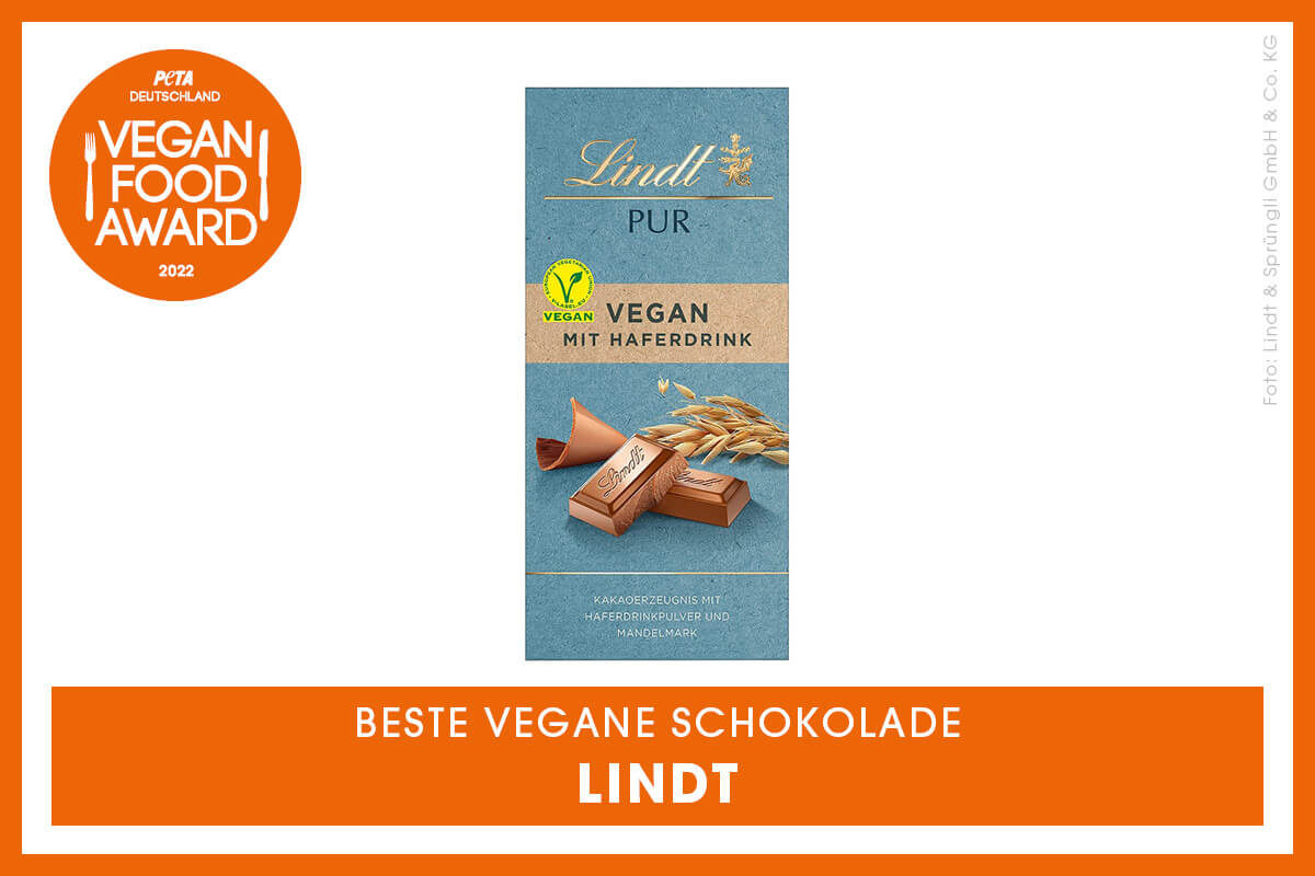 Vegan Food Award Beste vegane Schokolade