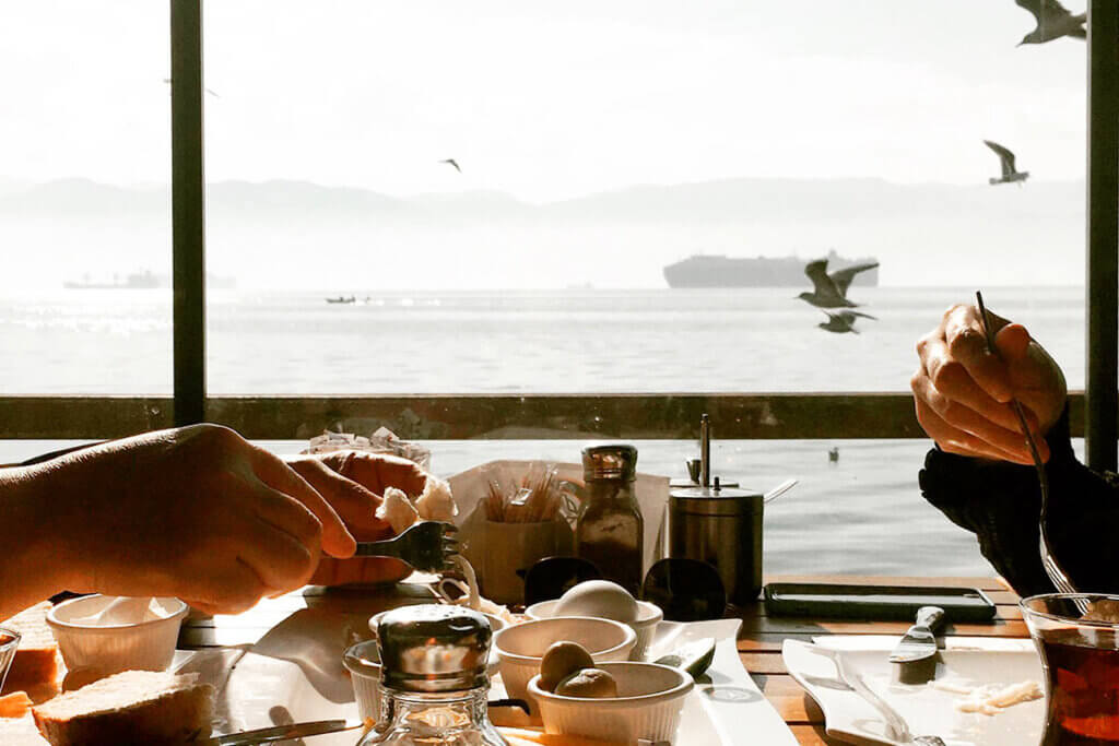 Restaurant am Meer