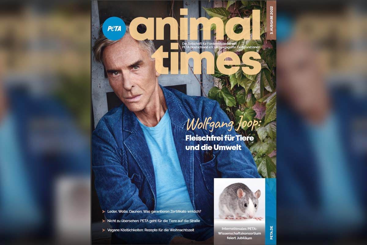 PETAs Animal Times – Die Zeitschrift für engagierte Tierfreunde