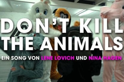 don't kill the animals