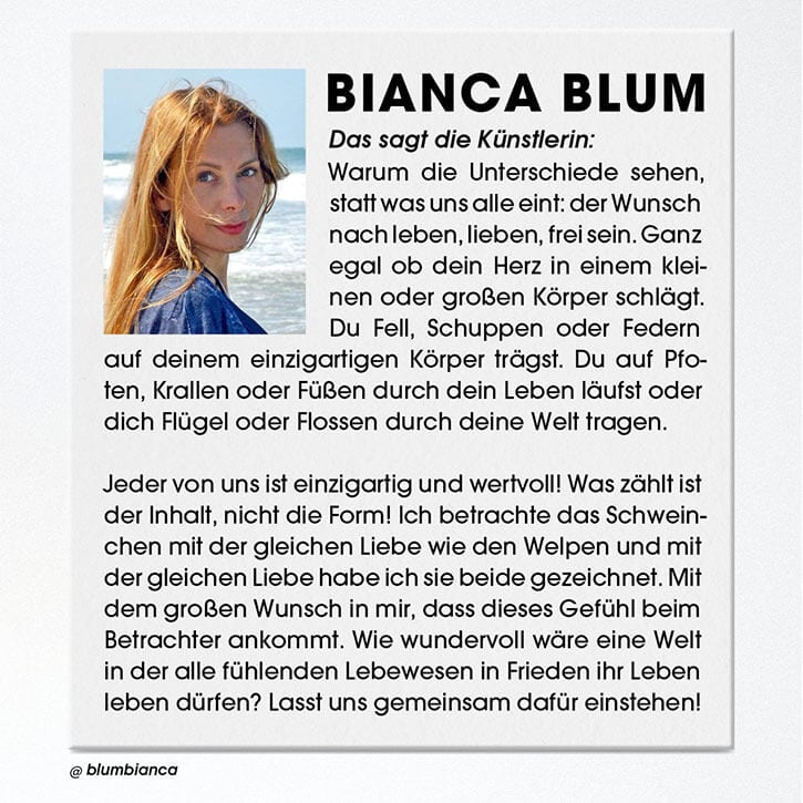 Bianca Blum gegen Speziesismus