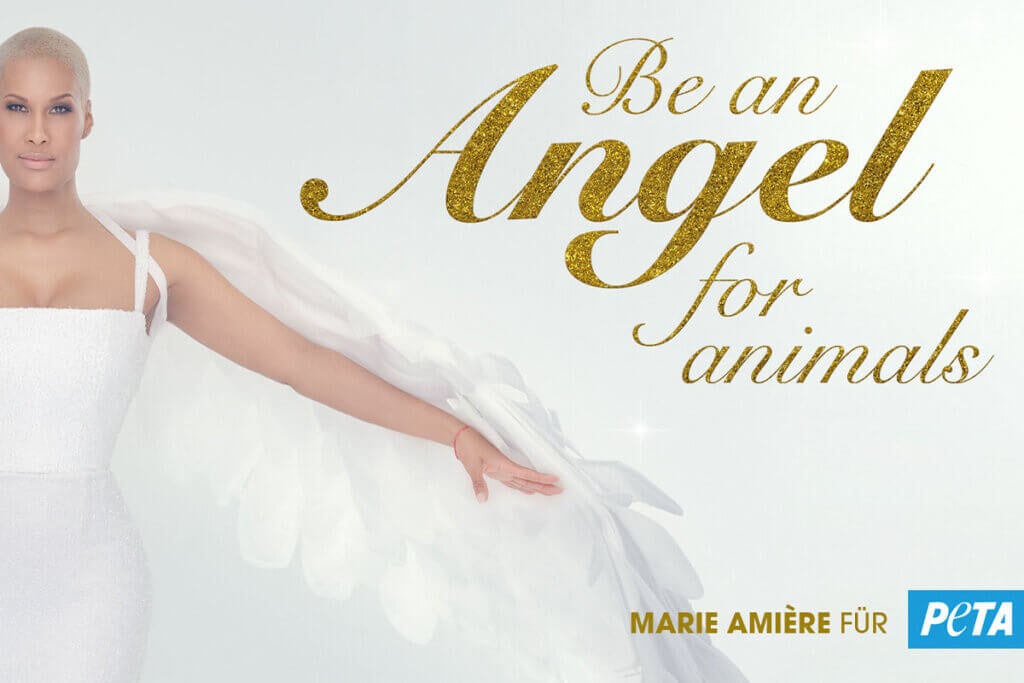 Marie Amerie PETA Motiv
