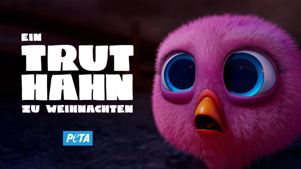 PETA Weihnachtsspot Truthahn