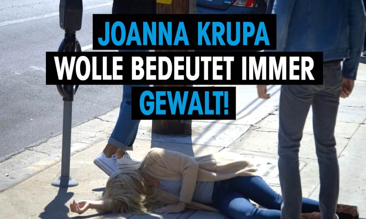 Joanna Krupe PETA Video