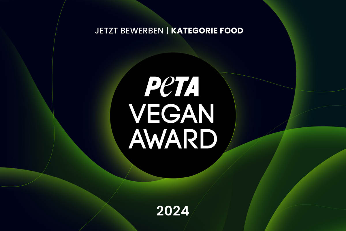 PETA Vegan Award 2024 – jetzt bewerben für den Bereich Food