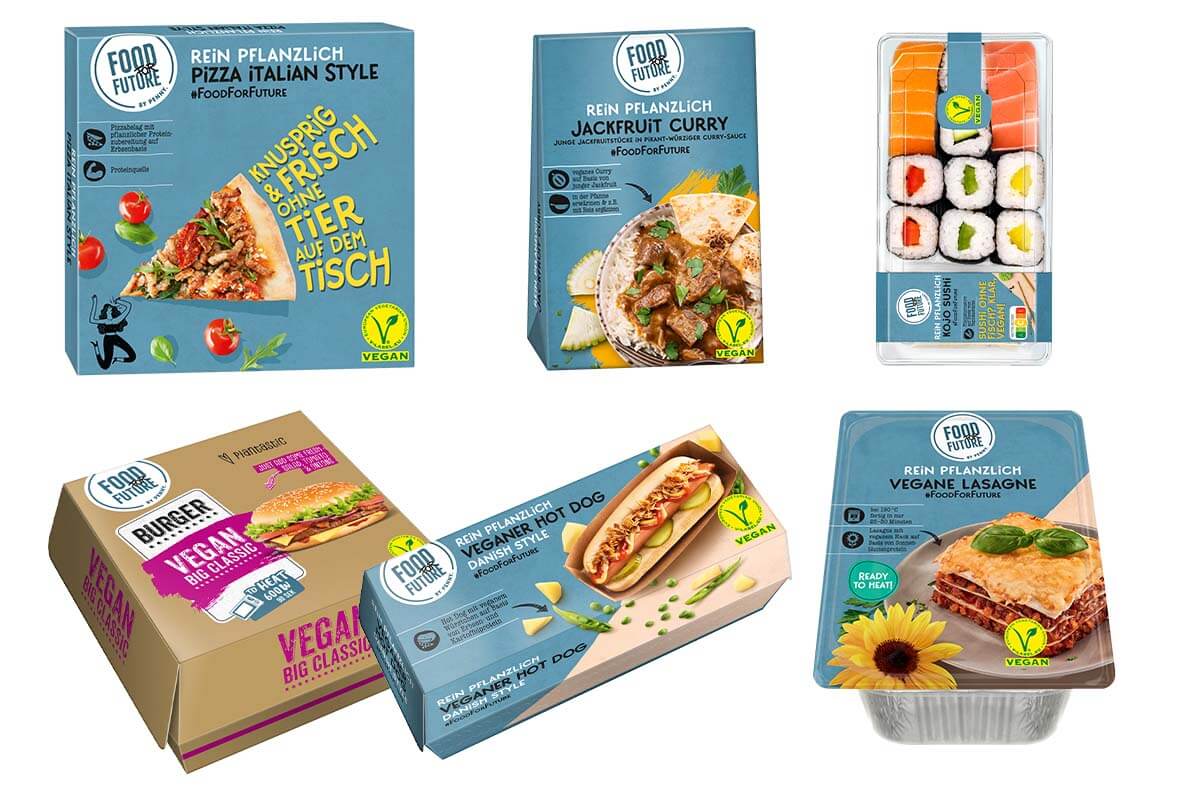 Food for Future vegane Fast Food Produkte von Penny