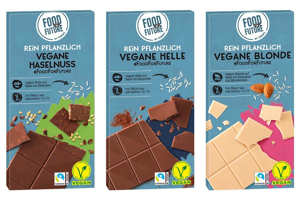 Food for Future vegane Schokolade von Penny
