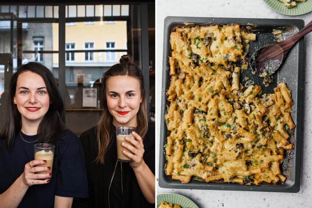 Isa und Julia von Zucker und Jagdwurst. Nudelauflauf Rezept
