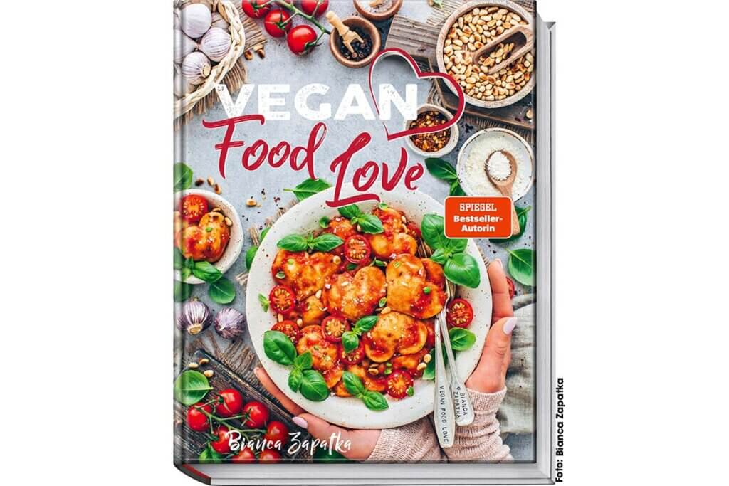 Cover vom Kochbuch Vegan Food Love von Bianca Zapatka