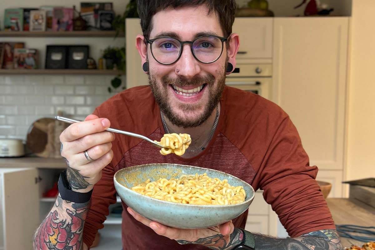 Rezept von Philipp Steuer: Geröstete Ofengemüse-Pasta
