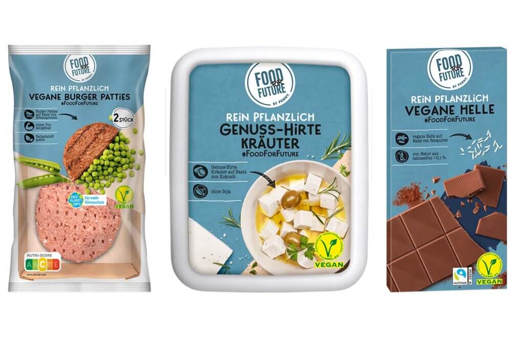 Vegane Produkte von Penny