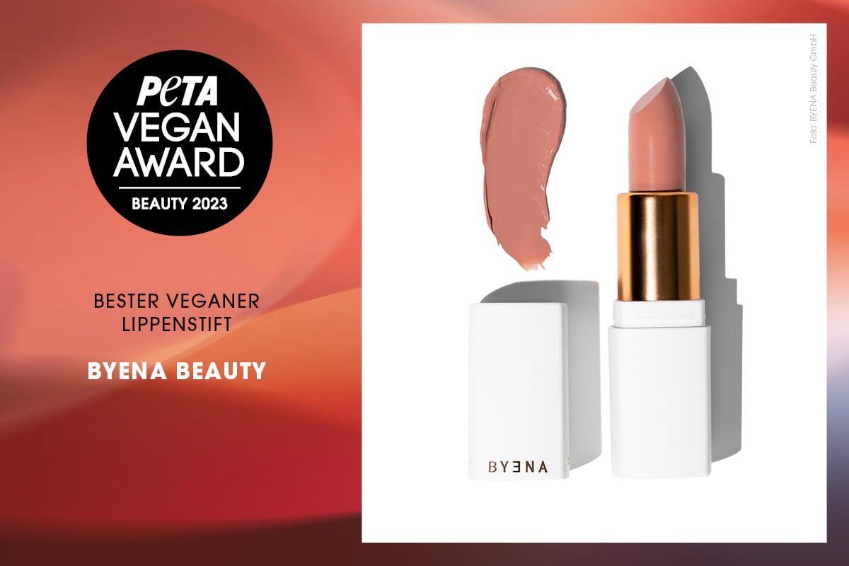 PETA Award Beauty. Bester veganer Lippenstift