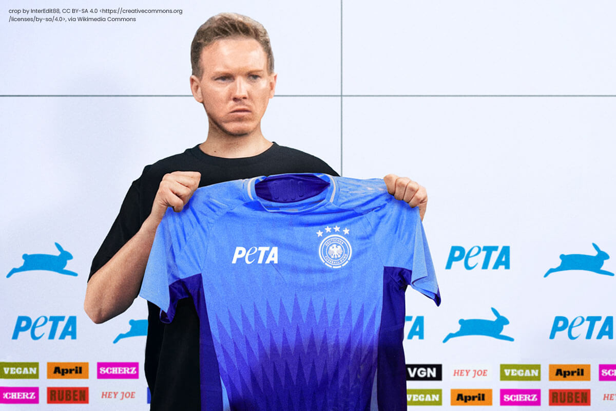 Nach Wirbel um EM-Trikot: PETA wird neuer Trikot-Sponsor des DFB: Mit veganer Ernährung zum Titel