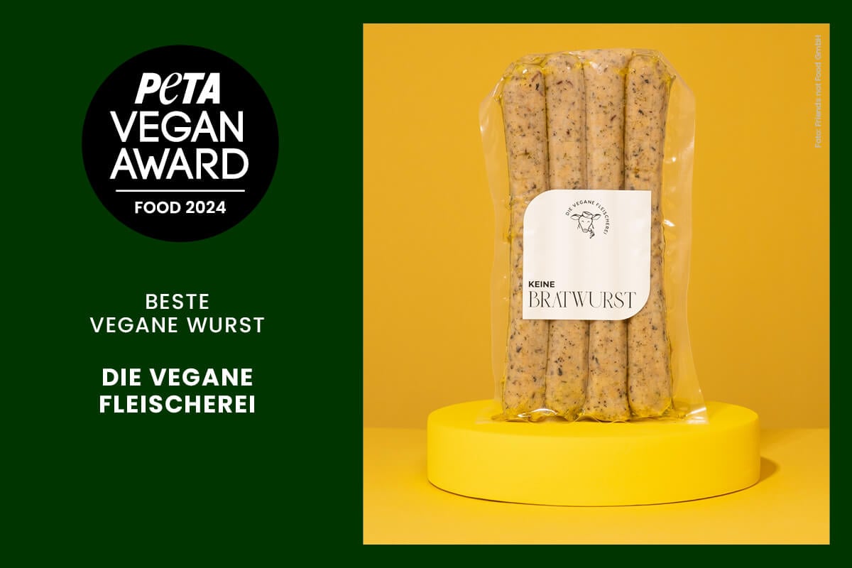 PETA Vegan Award Food Fisch und Fleisch Vegane Fleischerei