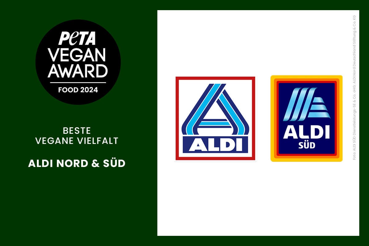 PETA Vegan Award Food Einzelhandel und Gastronomie Aldi