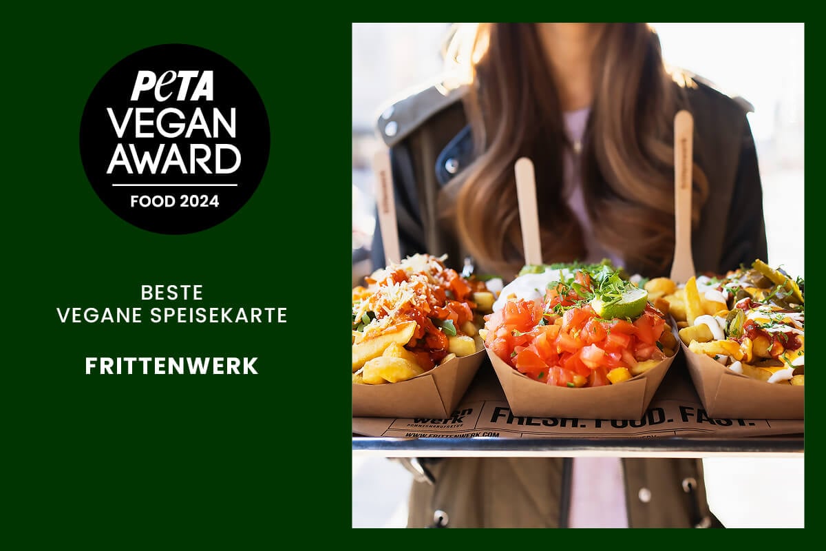 PETA Vegan Award Food Einzelhandel und Gastronomie Frittenwerk