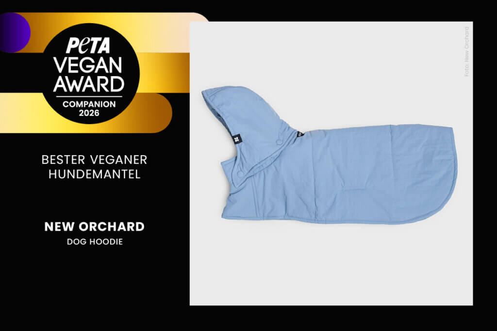 Bester veganer Hundemantel 2026: Dog Hoodie von New Orchard