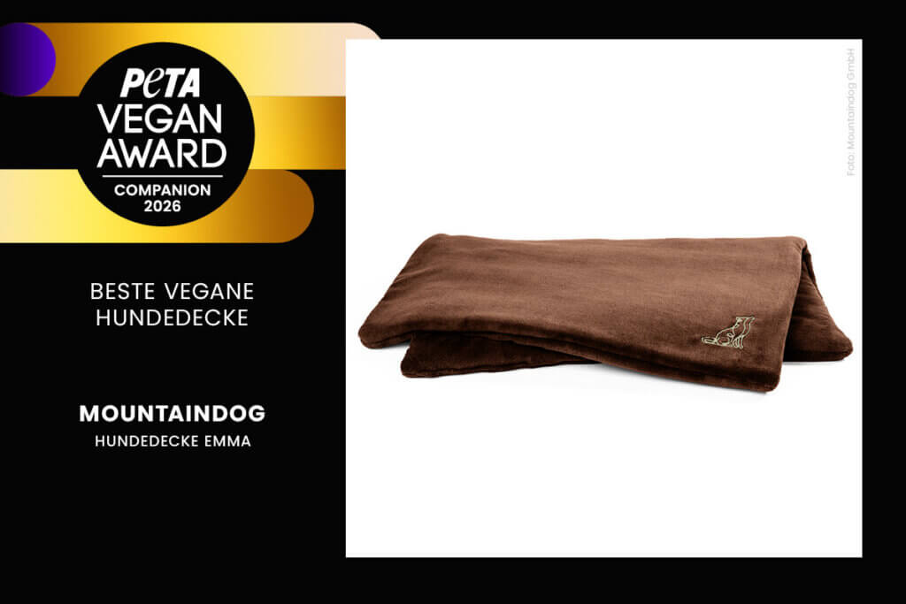 Beste vegane Hundedecke 2026: Emma von MOUNTAINDOG