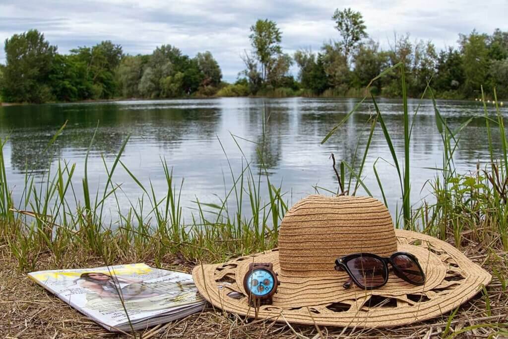 Ein See im Sommer